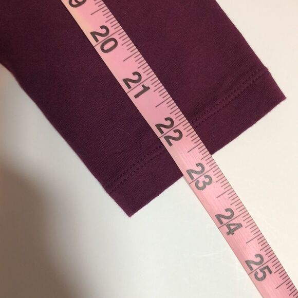 Cabi Long Sleeve Cowl Neck Maroon Blouse - Picture 11 of 13